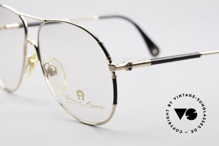 Aigner EA6 Echte 80er Brillenfassung, ein echtes "Must-Have" in KLEINER Größe (124mm), Passend für Herren und Damen