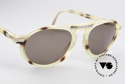 BOSS 5153 Vintage Faltsonnenbrille, ungetragenes Designerstück inkl. original BOSS Etui, Passend für Herren