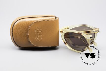 BOSS 5153 Vintage Faltsonnenbrille, KEINE RETRO-Sonnenbrille; ein zeitloser Klassiker!!, Passend für Herren