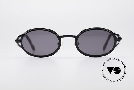 Jean Paul Gaultier 56-7114 Ovale Steampunk  JPG Brille, wird gerne als 'Steampunk-Sonnenbrille' bezeichnet, Passend für Herren und Damen