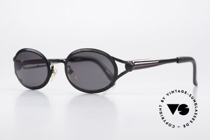 Jean Paul Gaultier 56-7114 Ovale Steampunk  JPG Brille, ungetragene Rarität für Kunst- und Mode-Liebhaber, Passend für Herren und Damen