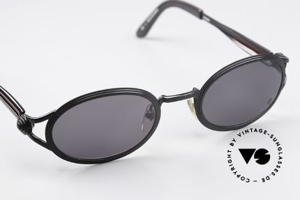Jean Paul Gaultier 56-7114 Ovale Steampunk  JPG Brille, KEINE Retrosonnenbrille; ca. 30 Jahre altes Original, Passend für Herren und Damen