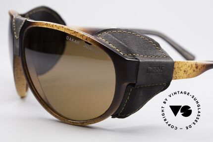 Cebe Dakar Jungle 910 Rennfahrer Vintage Brille, Spiegelgläser für extremste Sonneneinstrahlung, Passend für Herren und Damen