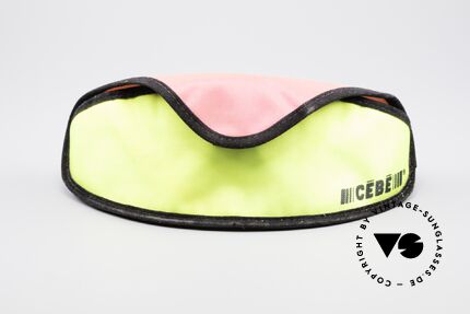 Cebe Dakar Jungle 910 Rennfahrer Vintage Brille, u.a. genutzt von Claude Brasseur & Thierry Sabine, Passend für Herren und Damen