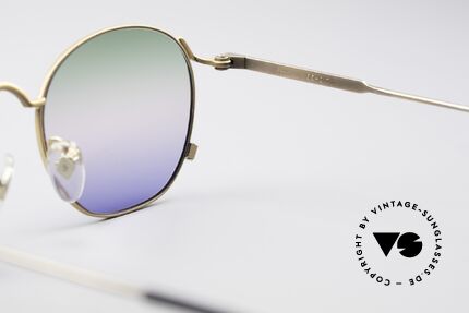 Jean Paul Gaultier 55-0171 90er Panto Style Brille, Einsatz von optischen Gläsern problemlos möglich, Passend für Herren und Damen