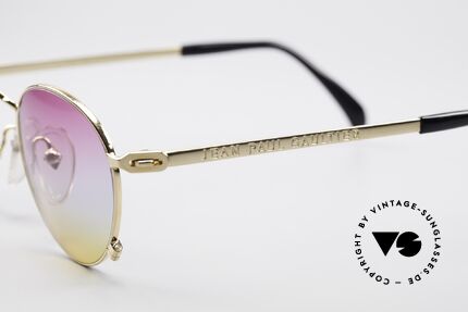 Jean Paul Gaultier 55-1178 Vergoldete Panto Sonnenbrille, ungetragen (wie alle unsere seltenen Designerbrillen), Passend für Herren und Damen