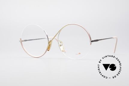 Casanova FC9 Kunstvolle Vintage Brille, zauberhafte Casanova vintage Brille von circa 1985, Passend für Damen Casanova FC9 Kunstvolle Vintage Brille, zauberhafte Casanova vintage Brille von circa 1985, Passend für Damen