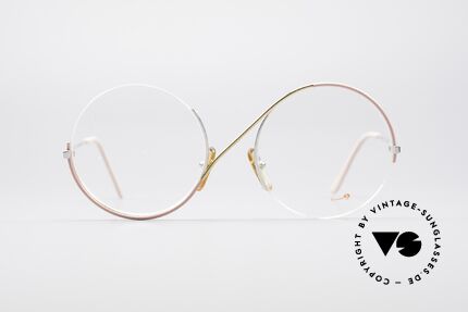Casanova FC9 Kunstvolle Vintage Brille, tolles Designerstück: Rahmen wie ein liegendes "S", Passend für Damen Casanova FC9 Kunstvolle Vintage Brille, tolles Designerstück: Rahmen wie ein liegendes "S", Passend für Damen