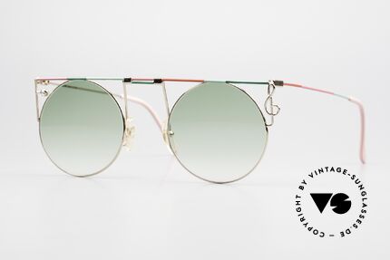 Casanova MTC 8 Notenschlüssel Brille 90er, venezianisches Design mit technischen Gimmicks, Passend für Damen