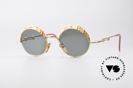 Casanova Arché 4 Limited Gold Plated Brille, zauberhafte Casanova Luxus-Sonnenbrille von 1985, Passend für Herren und Damen Casanova Arché 4 Limited Gold Plated Brille, zauberhafte Casanova Luxus-Sonnenbrille von 1985, Passend für Herren und Damen