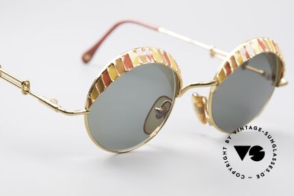 Casanova Arché 4 Limited Gold Plated Brille, Top-Qualität (24Kt GP) & mit Holz-Etui u. Zertifikat, Passend für Herren und Damen Casanova Arché 4 Limited Gold Plated Brille, Top-Qualität (24Kt GP) & mit Holz-Etui u. Zertifikat, Passend für Herren und Damen
