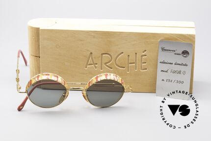Casanova Arché 4 Limited Gold Plated Brille, ungetragene vintage Rarität; kostbares Sammlerstück, Passend für Herren und Damen Casanova Arché 4 Limited Gold Plated Brille, ungetragene vintage Rarität; kostbares Sammlerstück, Passend für Herren und Damen