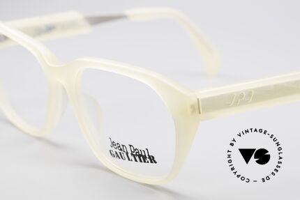 Jean Paul Gaultier 55-1071 Transparente Vintage Brille, ungetragen (wie alle unsere vintage Designerstücke), Passend für Herren und Damen