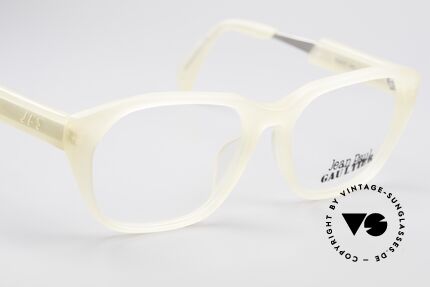 Jean Paul Gaultier 55-1071 Transparente Vintage Brille, KEINE RETRO-BRILLE; ein 100% vintage ORIGINAL, Passend für Herren und Damen