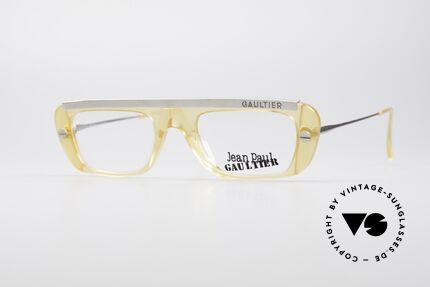 Jean Paul Gaultier 55-0771 Markante Vintage Brille, markante Jean Paul Gaultier vintage Brillenfassung, Passend für Herren und Damen