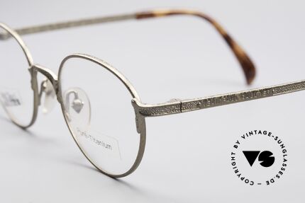 Jean Paul Gaultier 55-3183 JPG Titanium Designerbrille, ungetragen (wie alle unsere 90er JPG Designerbrillen), Passend für Herren und Damen