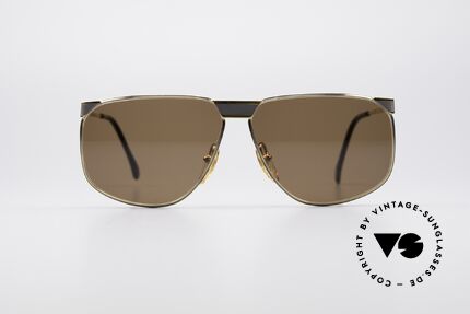 Casanova NM7 Goldplattierte Sonnenbrille, wirklich stilvolles Design: schlicht & dennoch markant, Passend für Herren und Damen