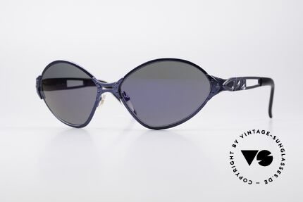 Jean Paul Gaultier 58-6111 Futuristische Sonnenbrille, futuristische Jean Paul Gaultier 90er Sonnenbrille, Passend für Herren und Damen