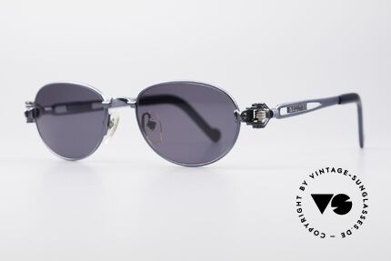 Jean Paul Gaultier 56-8102 Industrial Vintage Brille, Brille mit vielen mechanischen Komponenten / Details, Passend für Herren und Damen Jean Paul Gaultier 56-8102 Industrial Vintage Brille, Brille mit vielen mechanischen Komponenten / Details, Passend für Herren und Damen