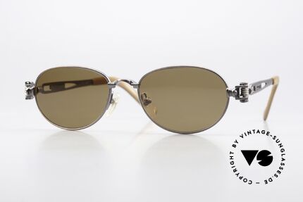 Jean Paul Gaultier 56-8102 Steampunk Vintage Brille Details