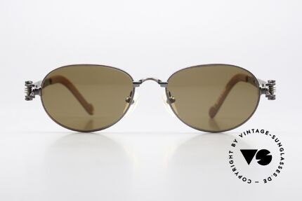 Jean Paul Gaultier 56-8102 Steampunk Vintage Brille, interessante vintage Jean Paul Gaultier Sonnenbrille, Passend für Herren und Damen