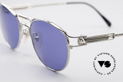 Jean Paul Gaultier 56-5107 Designer Panto Sonnenbrille, Wahnsinnsqualität, made in Japan (Muss man fühlen!), Passend für Herren und Damen