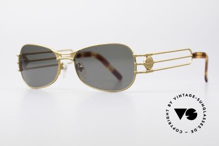 Jean Paul Gaultier 58-5107 No Retro 90er Sonnenbrille, stabiler Halt und sehr überzeugender Tragekomfort, Passend für Herren und Damen