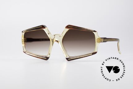 Nina Ricci NR111 Extravagante 70er Brille, zauberhafte Nina Ricci Designersonnenbrille der 70er, Passend für Damen