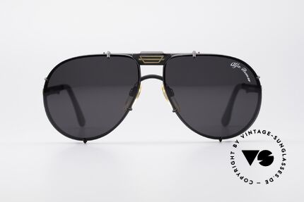 Alfa Romeo 112 80er Liebhaber Sonnenbrille, tadellos in Design, Materialien und deren Verarbeitung, Passend für Herren