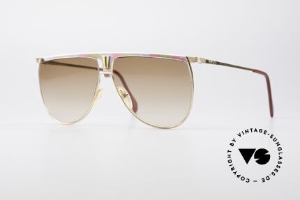 AVUS 2-100 80er Vintage Sonnenbrille, außergewöhnliche AVUS vintage Designer-Sonnenbrille, Passend für Herren und Damen