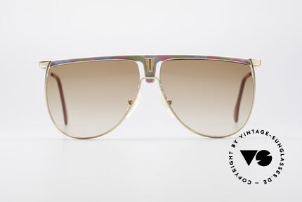 AVUS 2-100 80er Vintage Sonnenbrille, mal etwas wirklich anderes in Sachen 'Farbe und Form', Passend für Herren und Damen