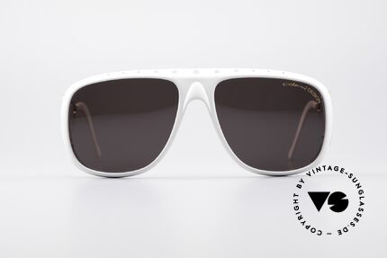 Colani 10-621 Rare 80er Designer Brille, toller Kontrast zwischen Fassung u. Sonnengläsern, Passend für Herren