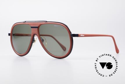Nikon NK4800 Rare 80er Premium Brille, perfekte Passform & hoher Tragekomfort; vintage, Passend für Herren