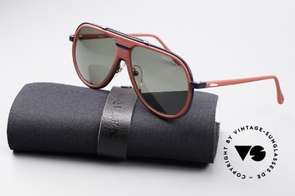 Nikon NK4800 Rare 80er Premium Brille, dieses XL-Modell kommt mit einem McQueen Etui, Passend für Herren
