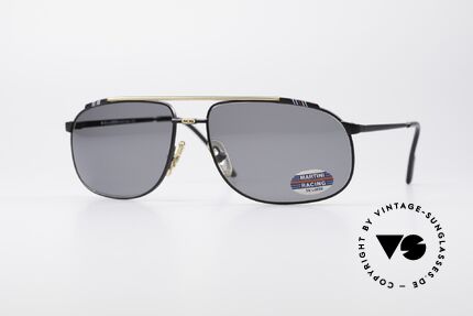 Martini Racing - Tenere Rennfahrer Sonnenbrille, in den 70ern, Martini wurde berühmt in Verbindung mit, Passend für Herren