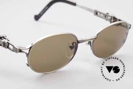 Jean Paul Gaultier 56-0020 Gürtelschnalle Sonnenbrille, ungetragenes Designerstück: kostbar, selten und begehrt, Passend für Herren