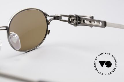 Jean Paul Gaultier 56-0020 Gürtelschnalle Sonnenbrille, KEINE Retrobrille, sondern ein über 20J. altes ORIGINAL, Passend für Herren