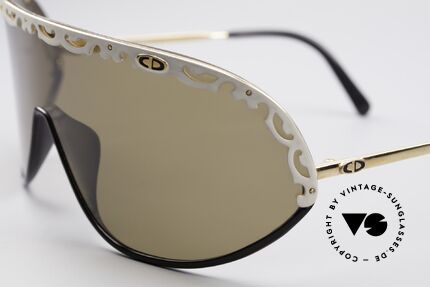Christian Dior 2501 80er Designer Sonnenbrille, hoher Tragekomfort und Top-Qualität (polarisierend), Passend für Damen