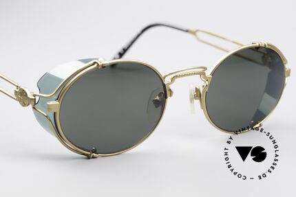 Jean Paul Gaultier 58-6105 Terminator Steampunk Brille, passend dazu trug Sarah Connor eine MATSUDA Brille, Passend für Herren und Damen