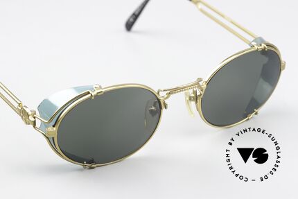 Jean Paul Gaultier 58-6105 Terminator Steampunk Brille, passend dazu trug Sarah Connor eine MATSUDA Brille, Passend für Herren und Damen