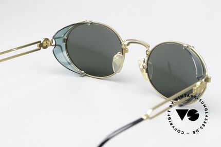 Jean Paul Gaultier 58-6105 Terminator Steampunk Brille, (im Science-Fiction-Klassiker "Terminator 2" von 1991), Passend für Herren und Damen