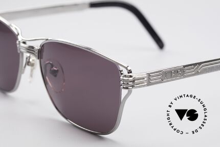 Jean Paul Gaultier 56-4173 Markante Eckige Sonnenbrille, herausragende Spitzenqualität; made in JAPAN, Passend für Herren