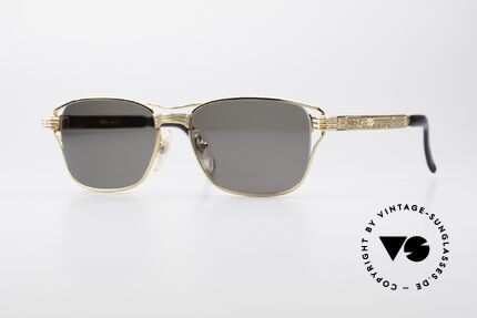Jean Paul Gaultier 56-4173 Eckige Designer Sonnenbrille, eckige, markante Gaultier Designersonnenbrille, Passend für Herren