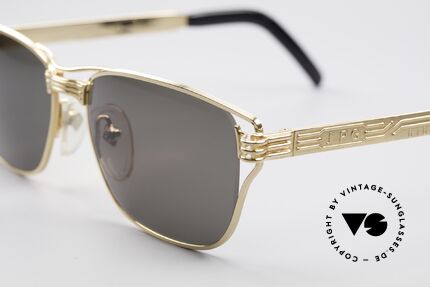 Jean Paul Gaultier 56-4173 Eckige Designer Sonnenbrille, herausragende Spitzenqualität; made in JAPAN, Passend für Herren