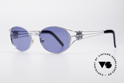 Jean Paul Gaultier 58-5106 Rare Ovale Steampunk Brille, heutzutage oft als "STEAMPUNK-Brille" bezeichnet, Passend für Herren und Damen