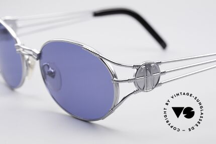 Jean Paul Gaultier 58-5106 Ovale JPG Steampunk Brille, absolute vintage Rarität in fühlbarem Top-Zustand, Passend für Herren und Damen