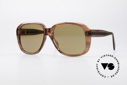 Metzler 2070 Old School 70er Sonnenbrille, echte Metzler Qualitäts-Sonnenbrille aus den 1970ern, Passend für Herren