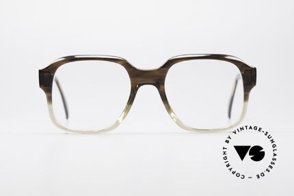 Metzler 4275 70er Original Nerdbrille, damals ein Klassiker; heute als Nerdbrille bezeichnet, Passend für Herren