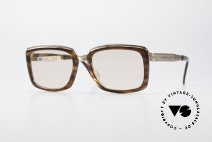Metzler 6530 Vintage Golddoublé Fassung, antike Metzler Brille aus den 60er Jahren, Gold-Filled!, Passend für Herren