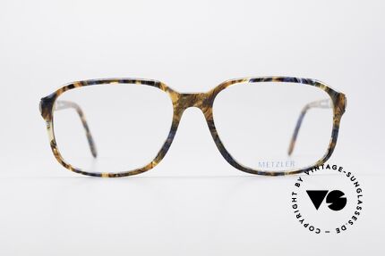 Metzler 1234 Vintage Herrenbrille 90er, 'made in Germany' Qualität mit Federscharnieren, Passend für Herren